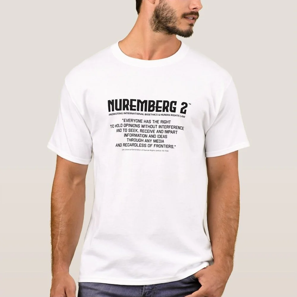 UN Universal Declaration of Human Rights (1948) Article 19 T-Shirt UN Universal Declaration of Human Rights (1948) Article 19 T-Shirt