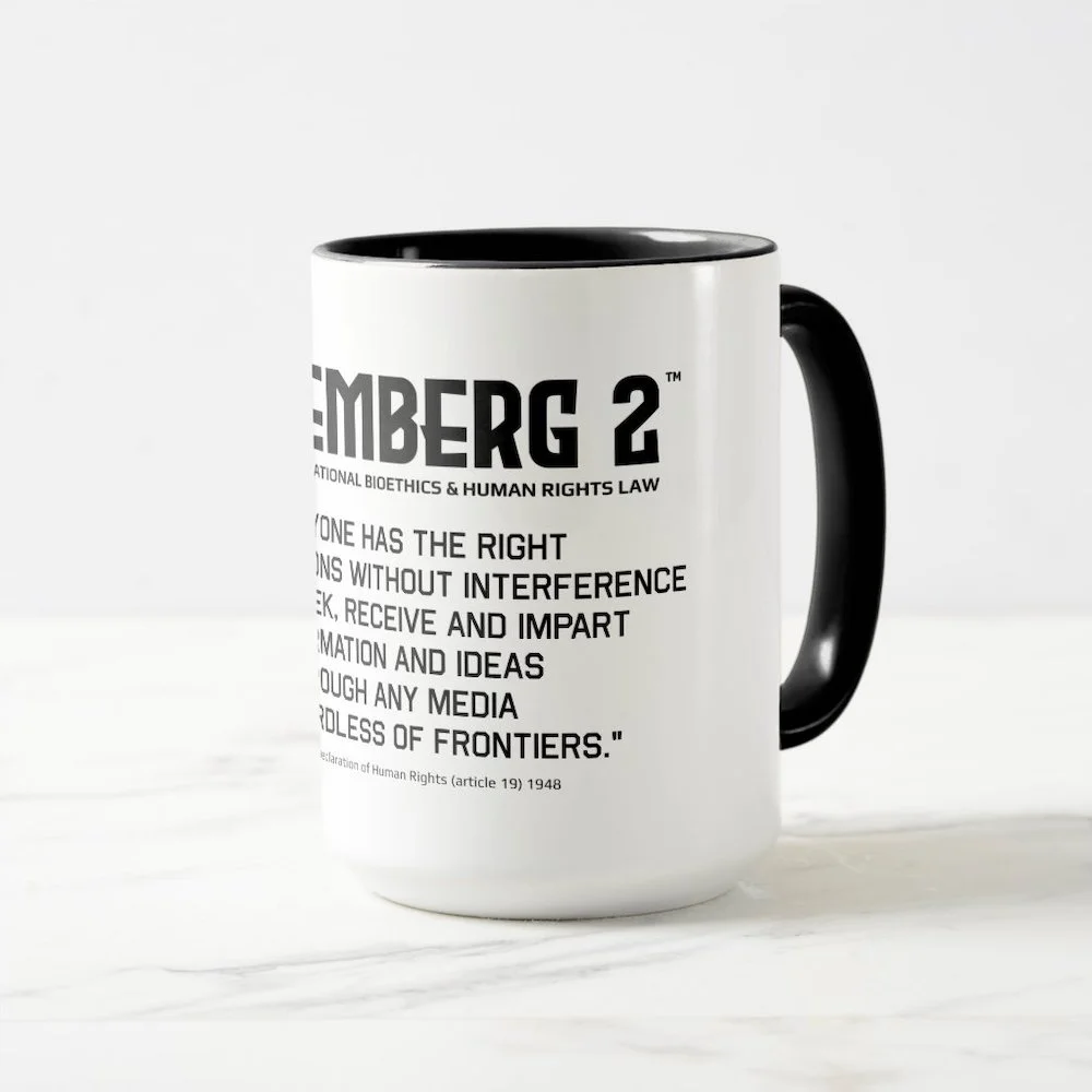 Combo Mug - UN Universal Declaration on Human Rights (1948) Article 19 Combo Mug - UN Universal Declaration on Human Rights (1948) Article 19